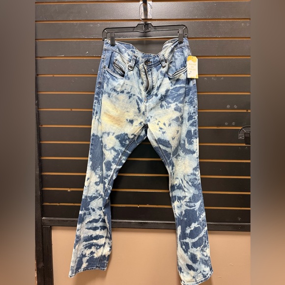 Empyre Sledgehammer blue bleached out jeans size 34 - Picture 1 of 3